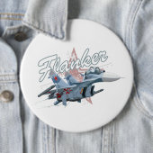 Flugzeug des Cartoon Button (Beispiel)