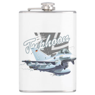 Flugzeug des Cartoon Flachmann