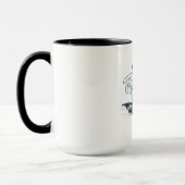 Flugzeug des Cartoon Tasse (Links)