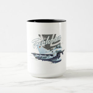 Flugzeug des Cartoon Tasse