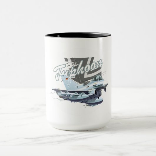 Flugzeug des Cartoon Tasse (Zentrum)