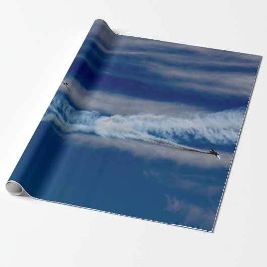 Flugzeug des Krieges Geschenkpapier (Ungerollt)