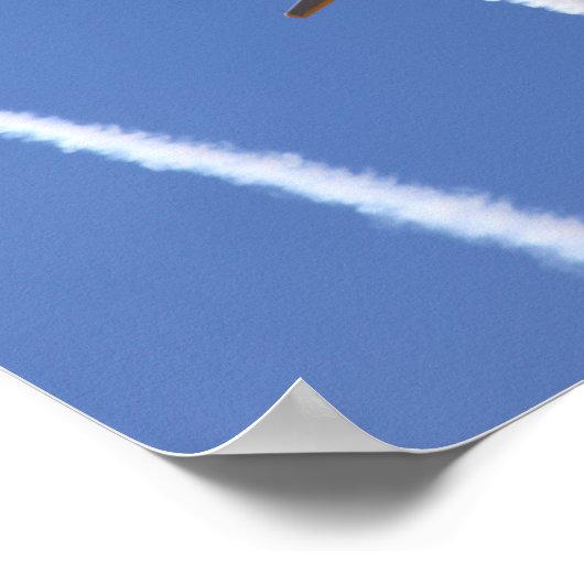 Flugzeug des Krieges Poster (Ecke)