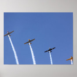 Flugzeug des Krieges Poster