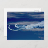 Flugzeug des Krieges Postkarte (Vorne/Hinten)