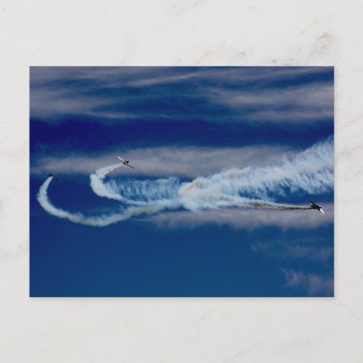 Flugzeug des Krieges Postkarte (Vorderseite)