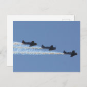 Flugzeug des Krieges Postkarte (Vorne/Hinten)