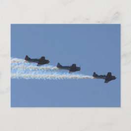 Flugzeug des Krieges Postkarte