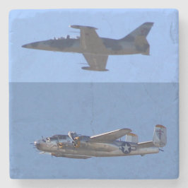 Flugzeug des Krieges Steinuntersetzer