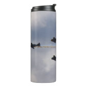 Flugzeug des Krieges Thermosbecher (Nach links gedreht)