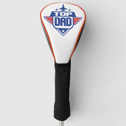 Flugzeug des obersten Vaters Golf Headcover (Vorderseite)