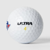 Flugzeug des obersten Vaters Golfball (Logo)