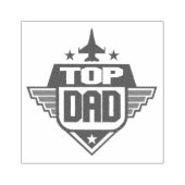 Flugzeug des obersten Vaters Gummistempel (Prägung)