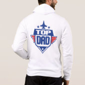 Flugzeug des obersten Vaters Hoodie (Rückseite)