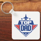 Flugzeug des obersten Vaters Schlüsselanhänger (Vorderseite)