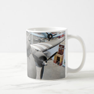 Flugzeug des Zweiten Weltkrieges Kaffeetasse