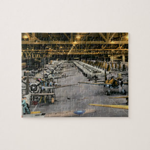 Flugzeug - Die schnellste Produktionslinie der Wel Puzzle