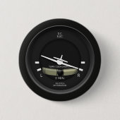 Flugzeug-Drehungs-Koordinator-Instrument Button (Vorderseite)