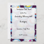 Flugzeug Einladung (Rückseite)