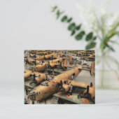 Flugzeug - Fabrik - Der Große Befreier 1943 Postkarte (Stehend Vorderseite)