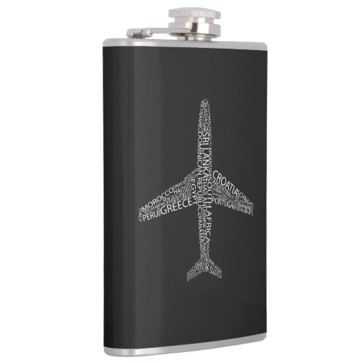 Flugzeug Flachmann (Rechts)