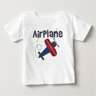 Flugzeug-Fliegen-Flugzeug Baby T-shirt