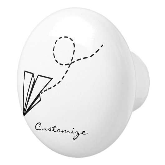 Flugzeug fliegen Thunder_Cove Keramikknauf (Rechts)