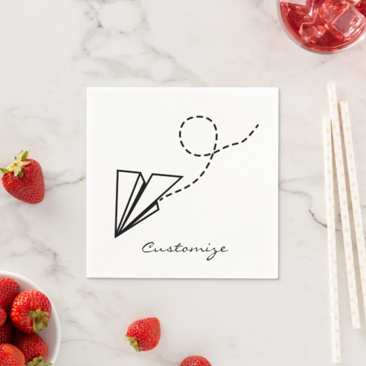 Flugzeug fliegen Thunder_Cove Serviette (Beispiel)