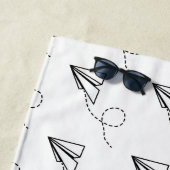 Flugzeug fliegen Thunder_Cove Strandtuch (Beispiel)