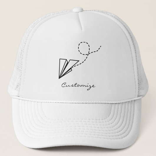 Flugzeug fliegen Thunder_Cove Truckerkappe (Vorderseite)