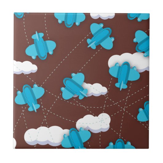 Flugzeug Fliese (Vorderseite)