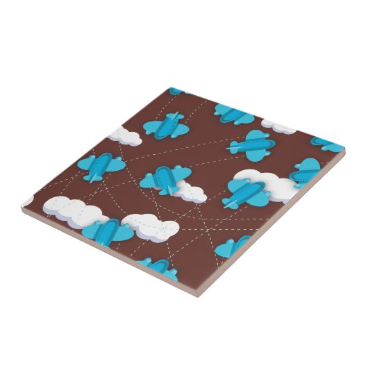 Flugzeug Fliese (Seite)