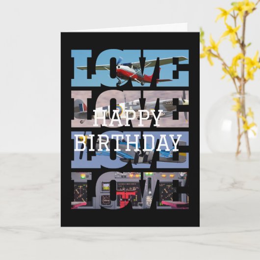 Flugzeug, Flug, Fotomaterial, Luftfahrt, Cool Karte (Gelbe Blume)