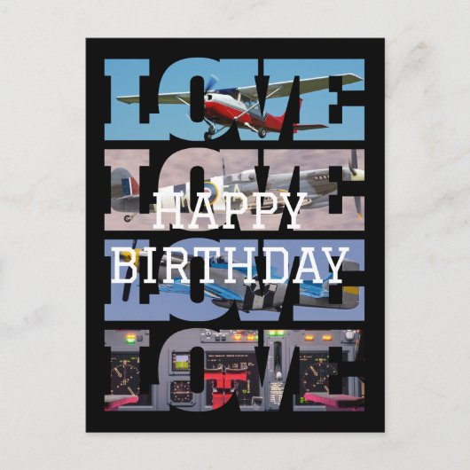 Flugzeug, Flug, Fotomaterial, Luftfahrt, Cool Postkarte (Vorderseite)