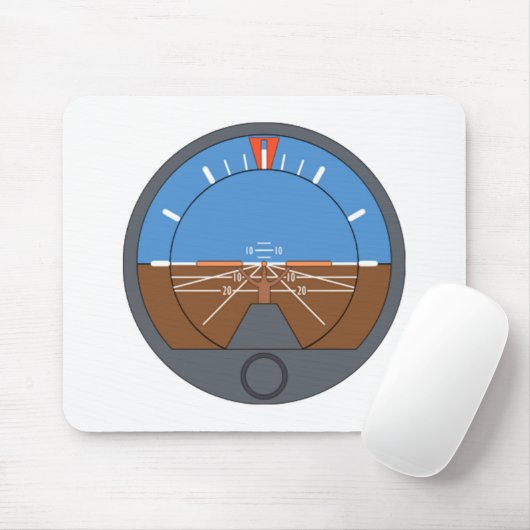 Flugzeug-Fluglageanzeiger Mousepad (Mit Mouse)