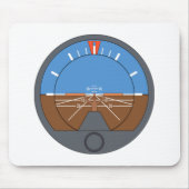 Flugzeug-Fluglageanzeiger Mousepad (Vorne)