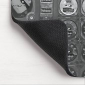 Flugzeug-Flugzeug-Flug-Decke-Cockpit-Piloten Flieg Mousepad (Ecke)