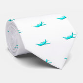 Flugzeug/Flugzeug Krawatte (Gerollt)