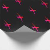 Flugzeug Flugzeug Luftfahrt Flugpilot Geschenkpapier (Ecke)