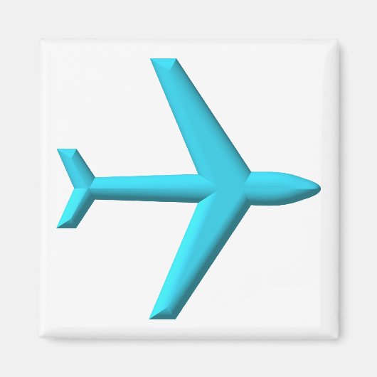 Flugzeug/Flugzeug Magnet (Vorne)