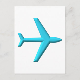 Flugzeug/Flugzeug Postkarte
