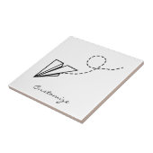 Flugzeug Flying Thunder_Cove Fliese (Seite)