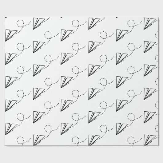 Flugzeug Flying Thunder_Cove Geschenkpapier (Flach)