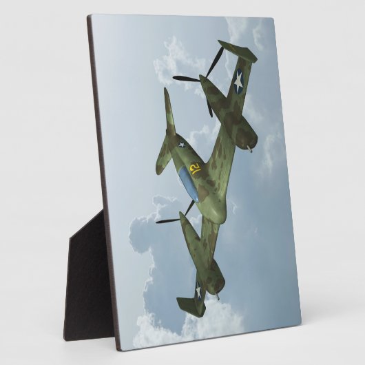 Flugzeug Fotoplatte (Seite)