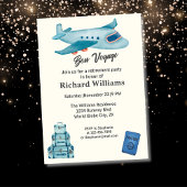 Flugzeug für das Erlebnisreisen Einladung