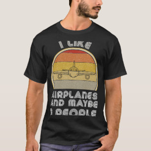 Flugzeug für Flugzeugträger T-Shirt