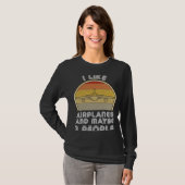 Flugzeug für Flugzeugträger T-Shirt (Vorne ganz)