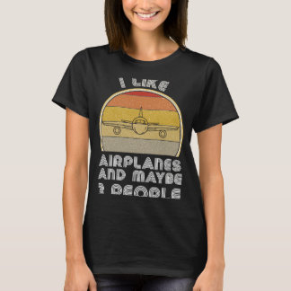 Flugzeug für Flugzeugträger T-Shirt