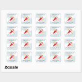 Flugzeug Geburtstag Danke, Stickers (Blatt)