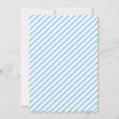 Flugzeug-Geburtstags-Einladung mit Umschlägen Einladung (Rückseite)